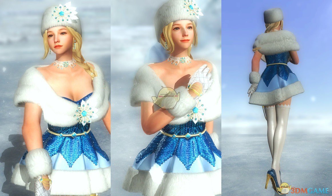 《死或生5：最后一战》冰雪女王服装MOD
