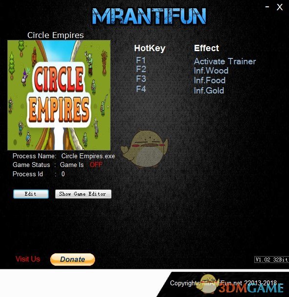 《环形帝国》v1.1.11三项修改器[MrAntiFun]