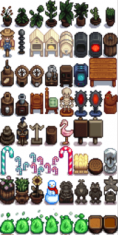 《星露谷物语》去除建造物饱和度MOD