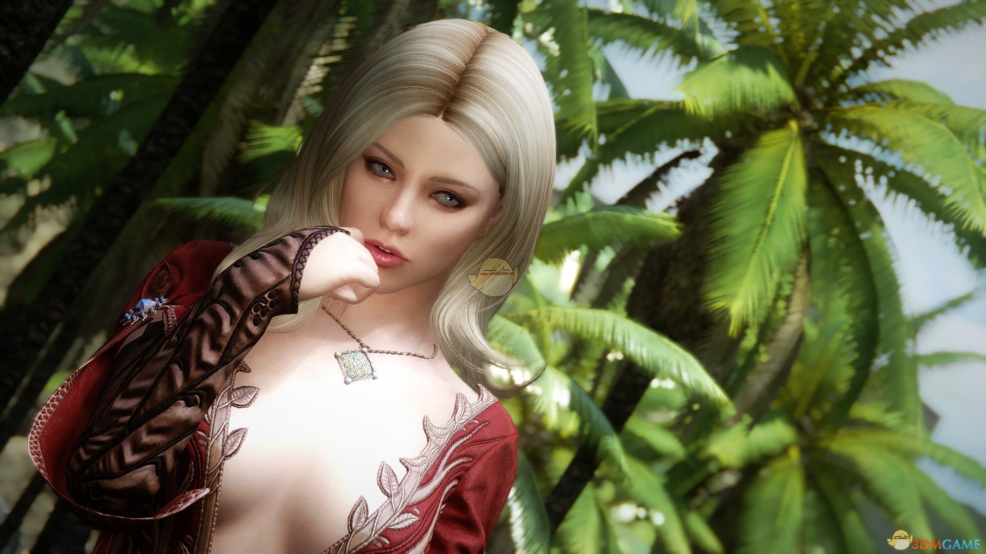 《上古卷轴5：天际》Arien典型美式美女独立随从MOD