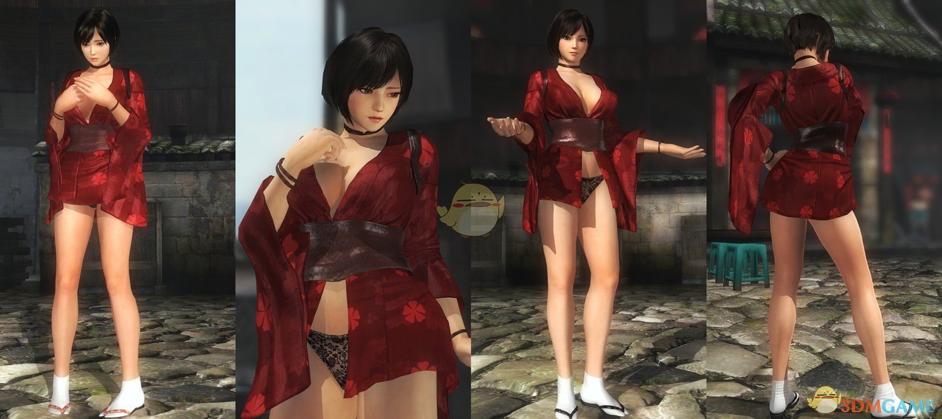 《死或生5：最后一战》Naotora红色性感忍者装MOD