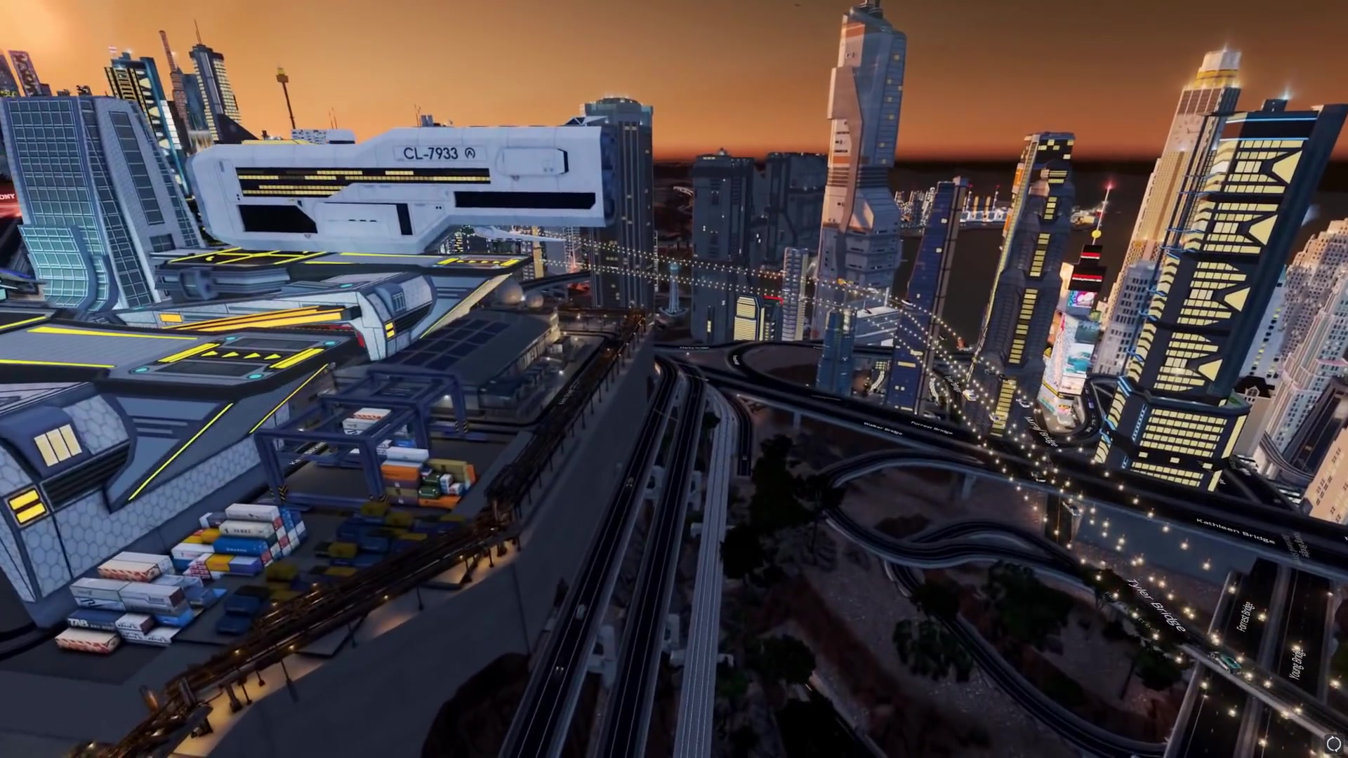 《城市：天际线》MOD助你打造《银翼杀手》未来都市