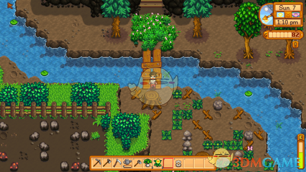 《星露谷物语》颜色更深的土壤和峭壁MOD