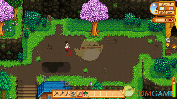 《星露谷物语》颜色更深的土壤和峭壁MOD