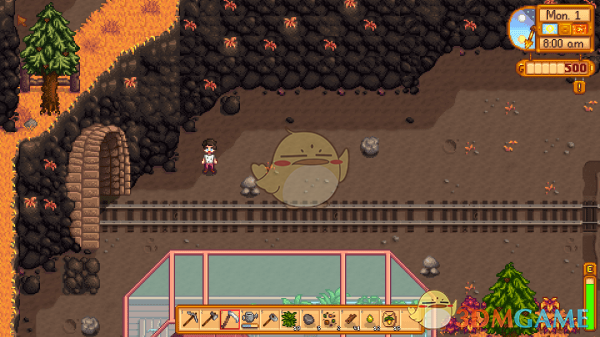 《星露谷物语》颜色更深的土壤和峭壁MOD