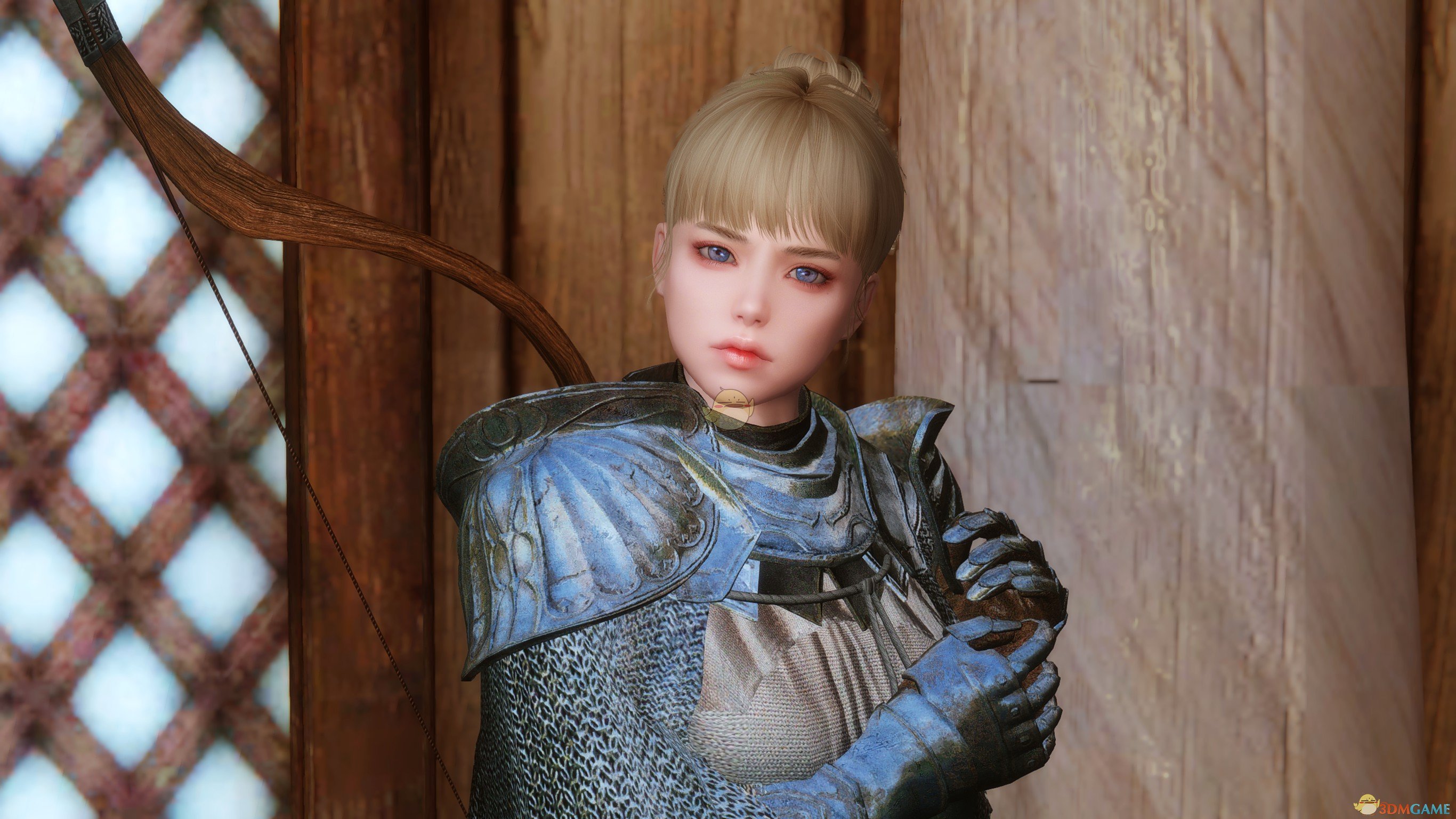 《上古卷轴5：天际》Hilda西瓜头可爱女性随从MOD