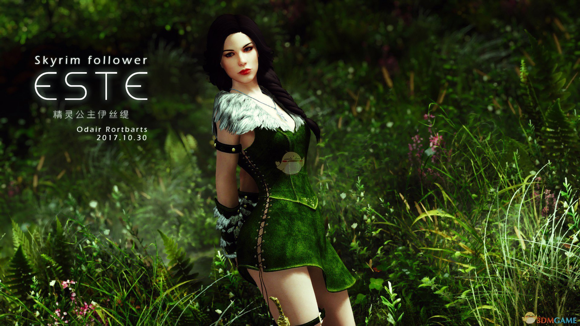 《上古卷轴5：天际》Este美丽公主女性随从MOD