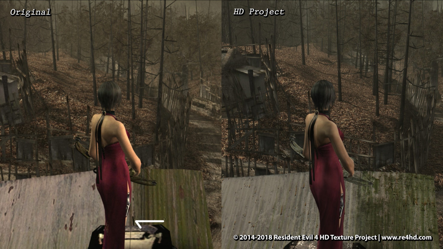 《生化危机4》HD计划人物模型对比 高清艾达王更美丽