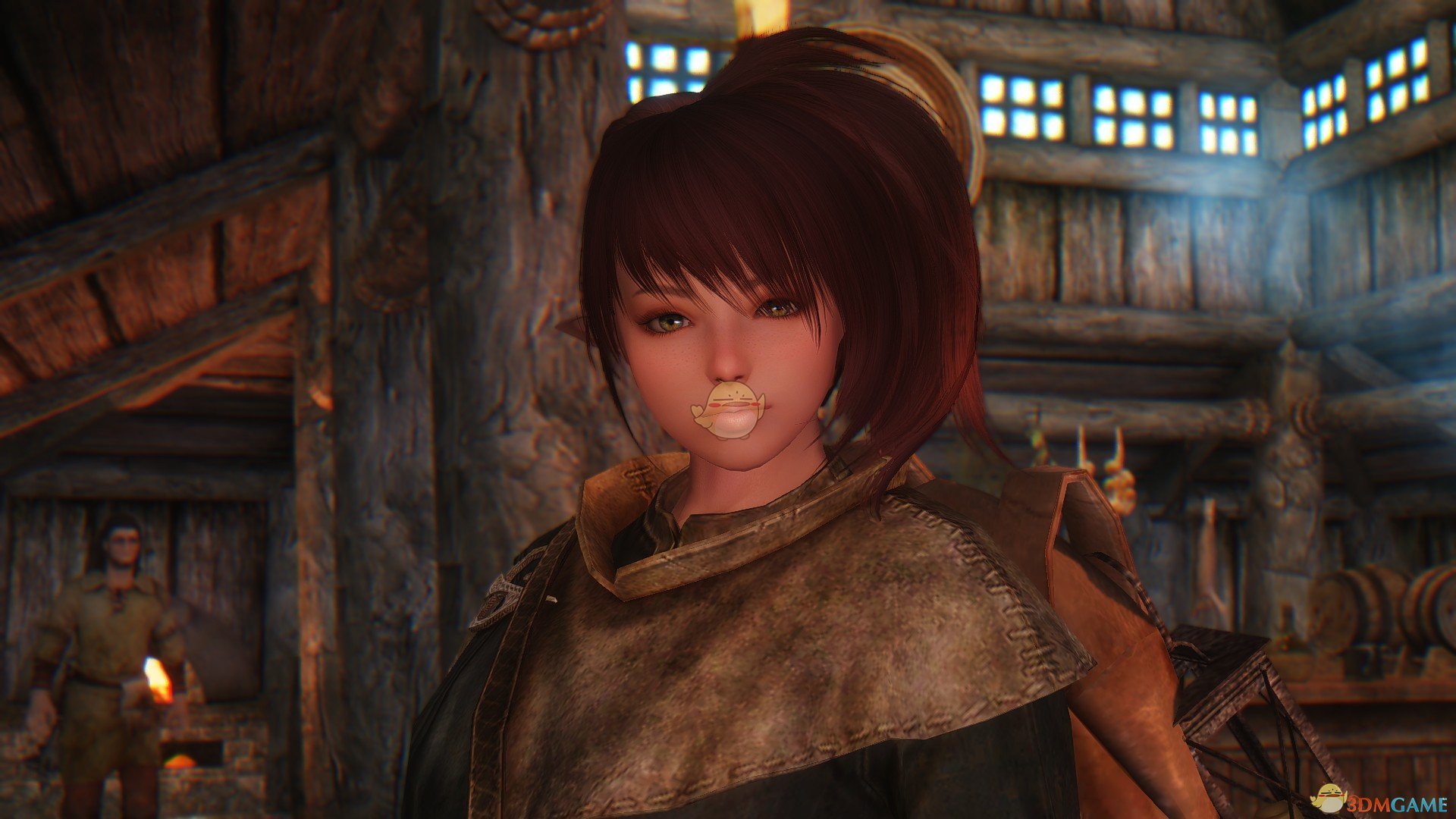 《上古卷轴5：天际》Kaine可爱精灵女性随从MOD