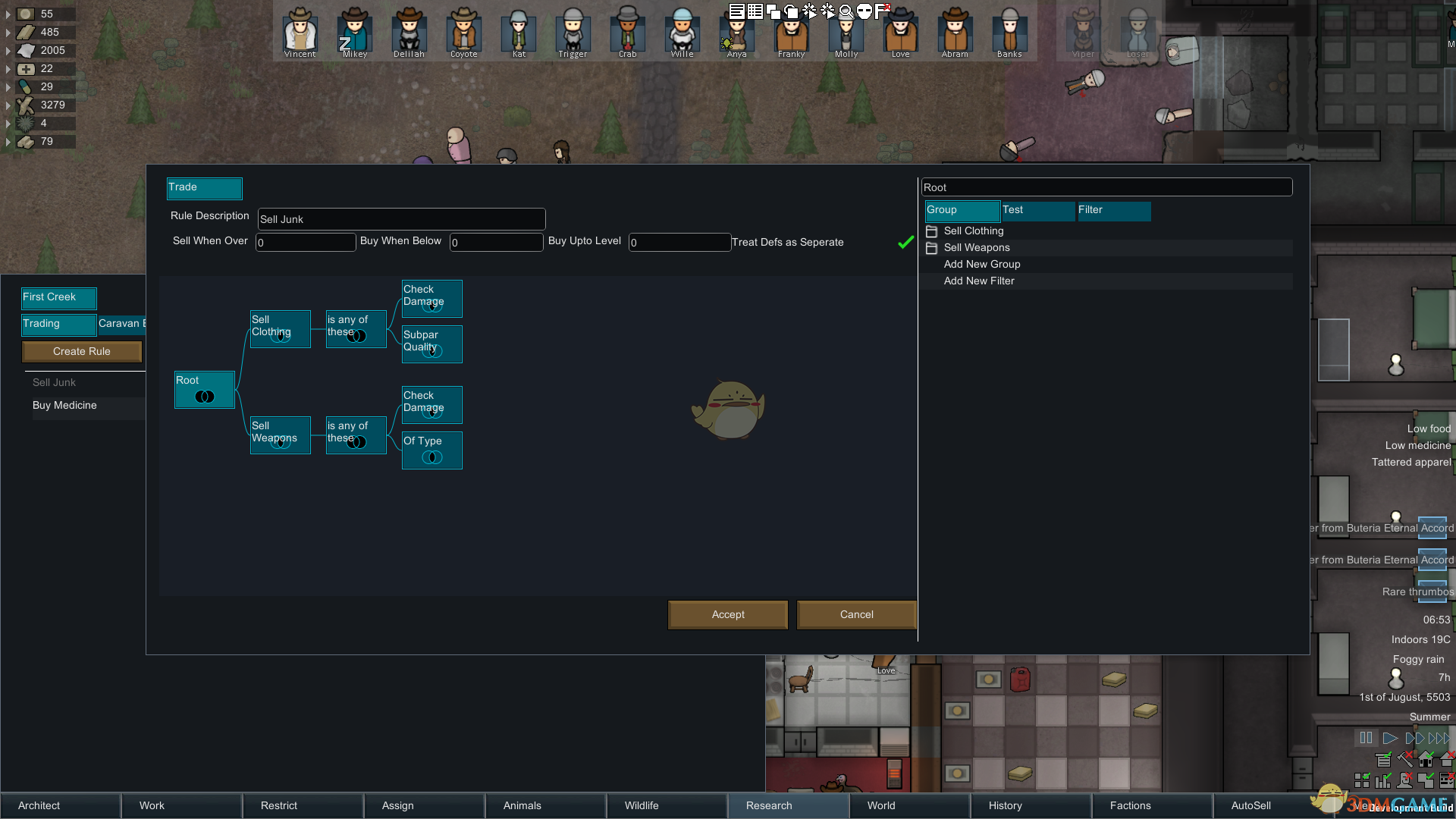 《边缘世界》自动销售物品v1.0 MOD