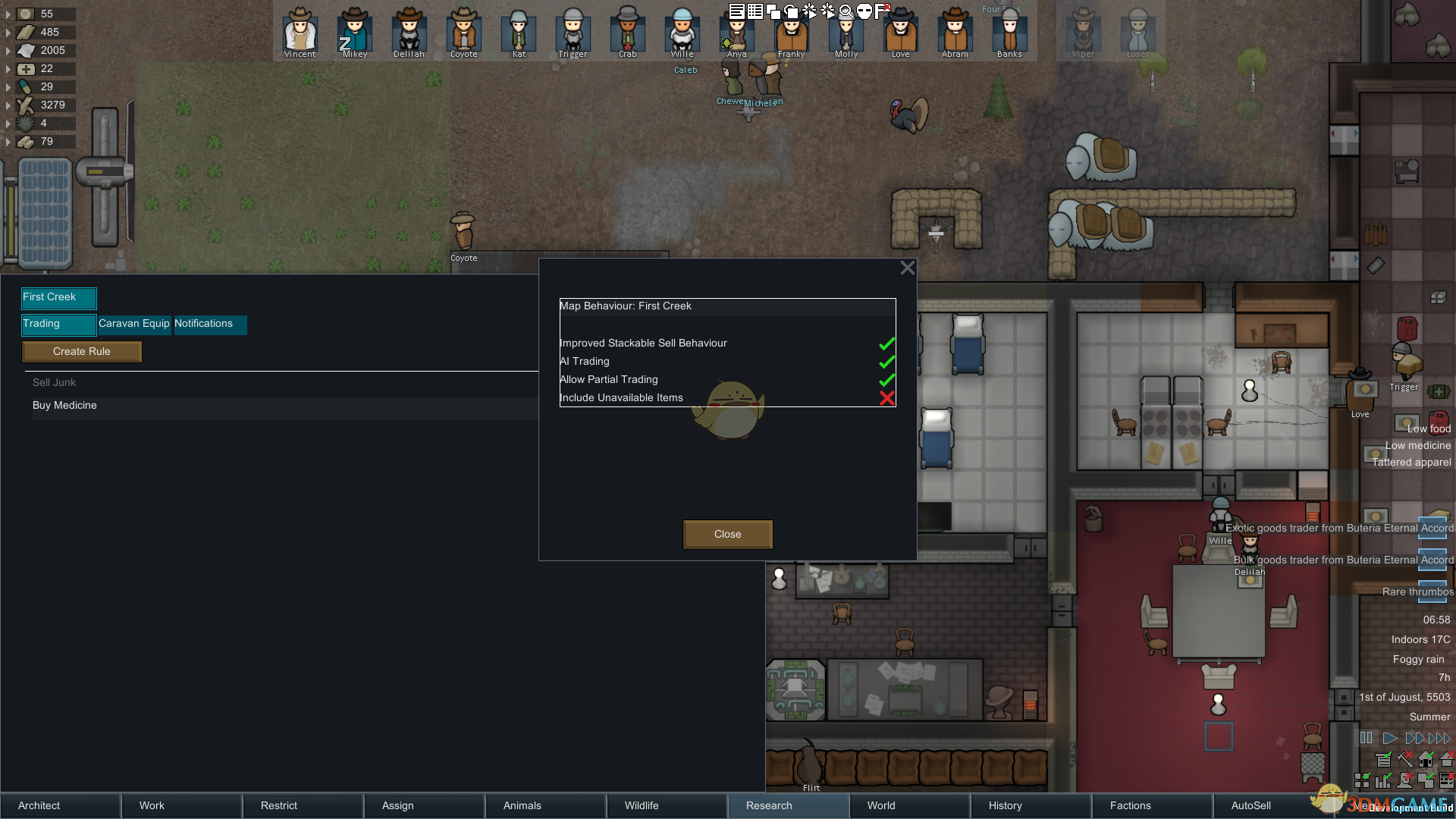 《边缘世界》自动销售物品v1.0 MOD