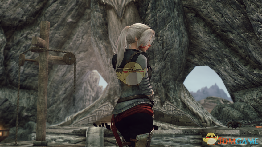 《上古卷轴5：天际》Freya白发英气女性战士独立随从MOD