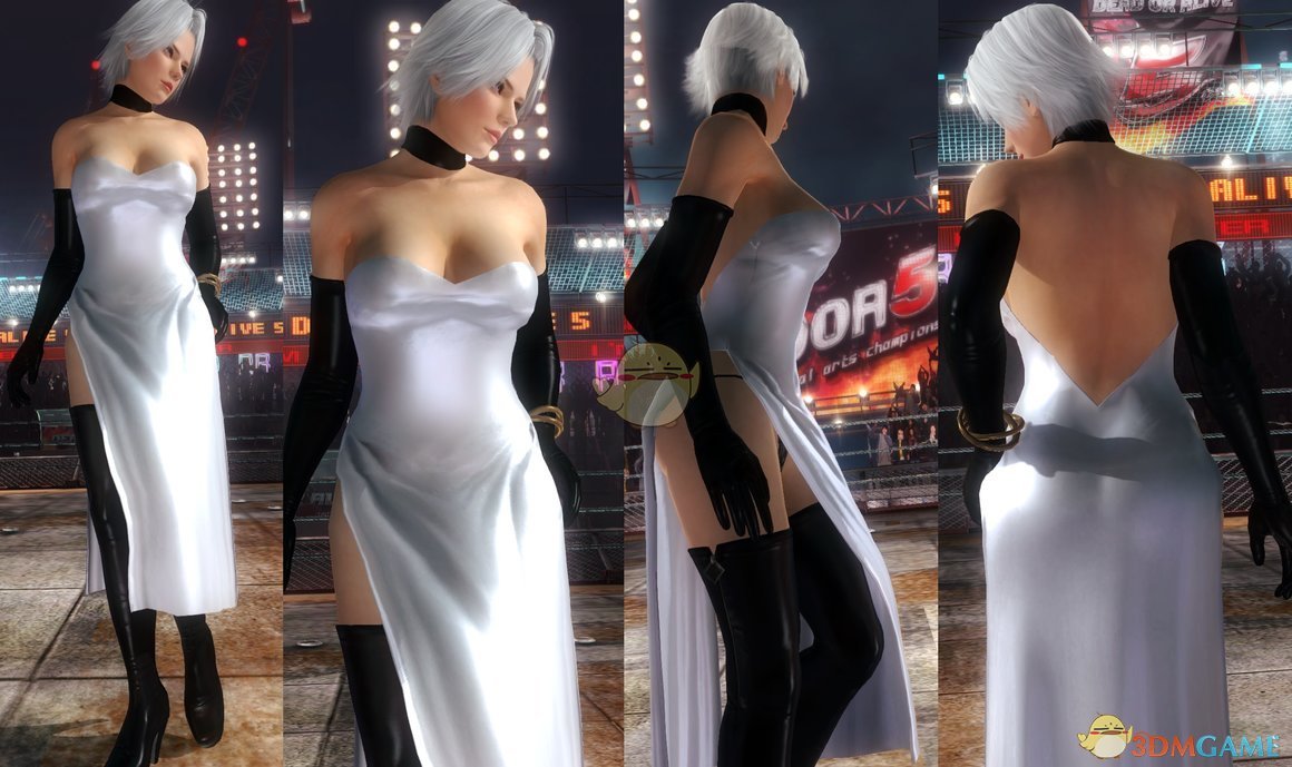 《死或生5：最后一战》Christie白色性感裙子MOD