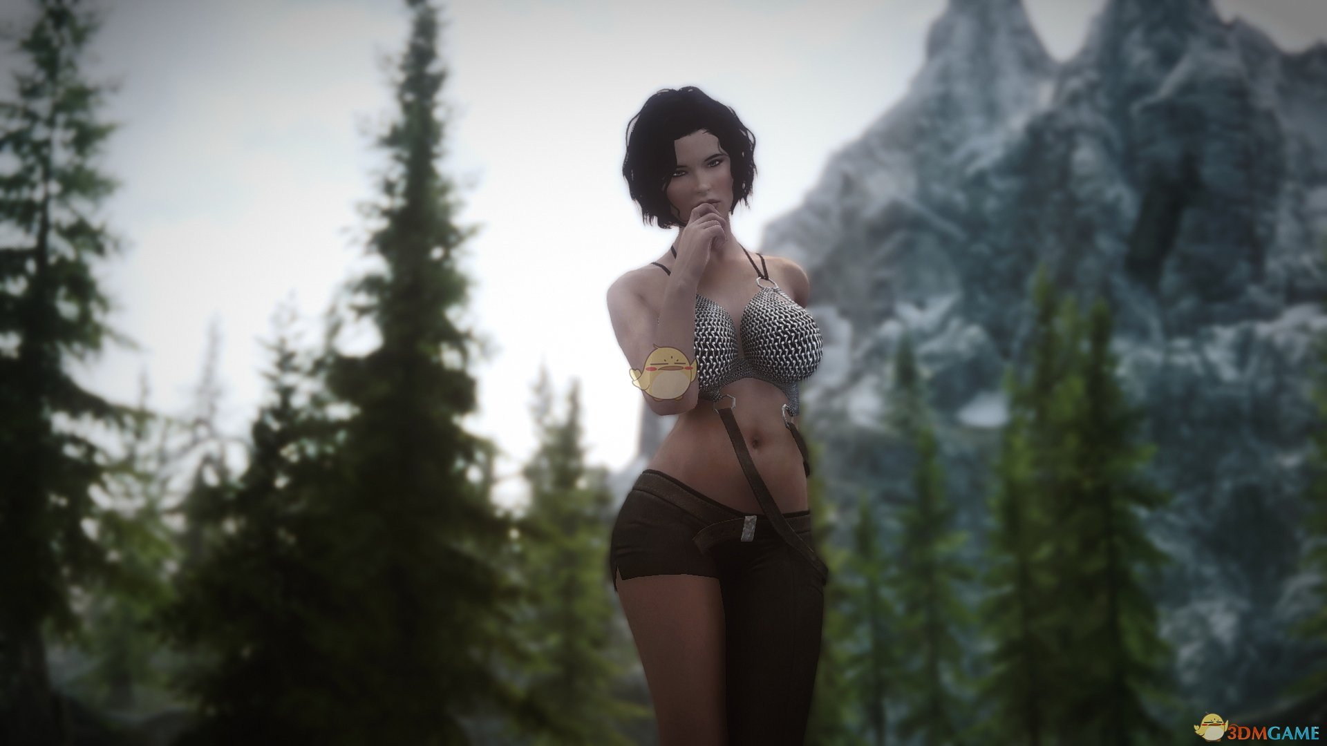 《上古卷轴5：天际》Salina性感北欧女性随从MOD