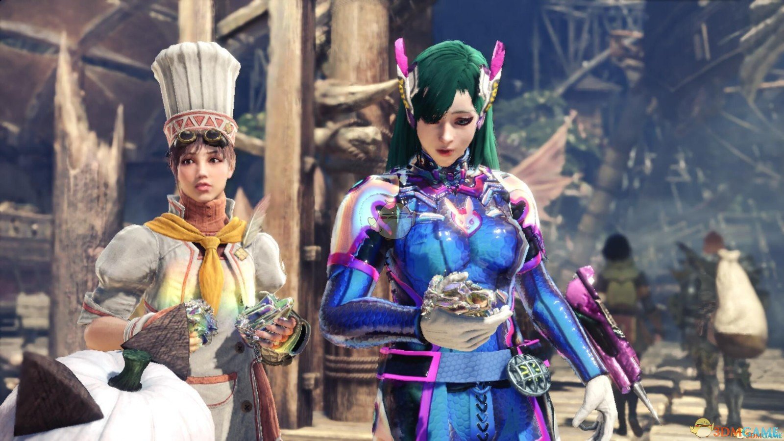 《怪物猎人：世界》D.va服装MOD