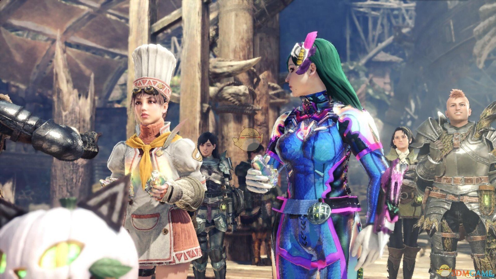 《怪物猎人：世界》D.va服装MOD