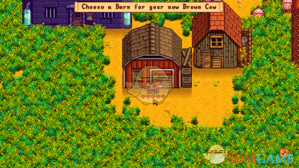 《星露谷物语》人性化的动物选择MOD