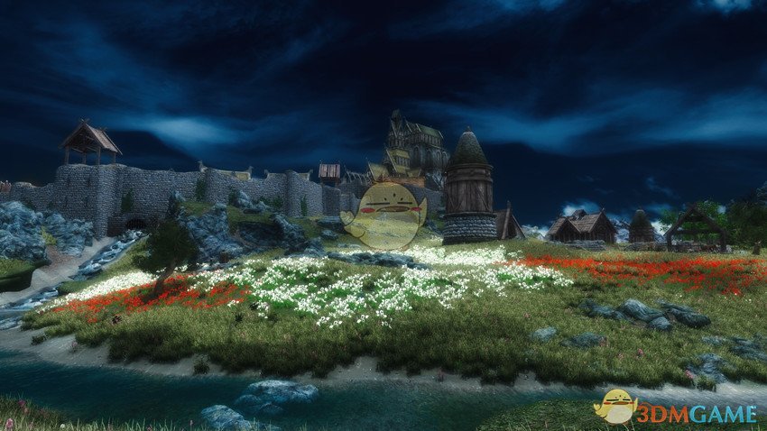 《上古卷轴5：天际》美丽壮观花田MOD