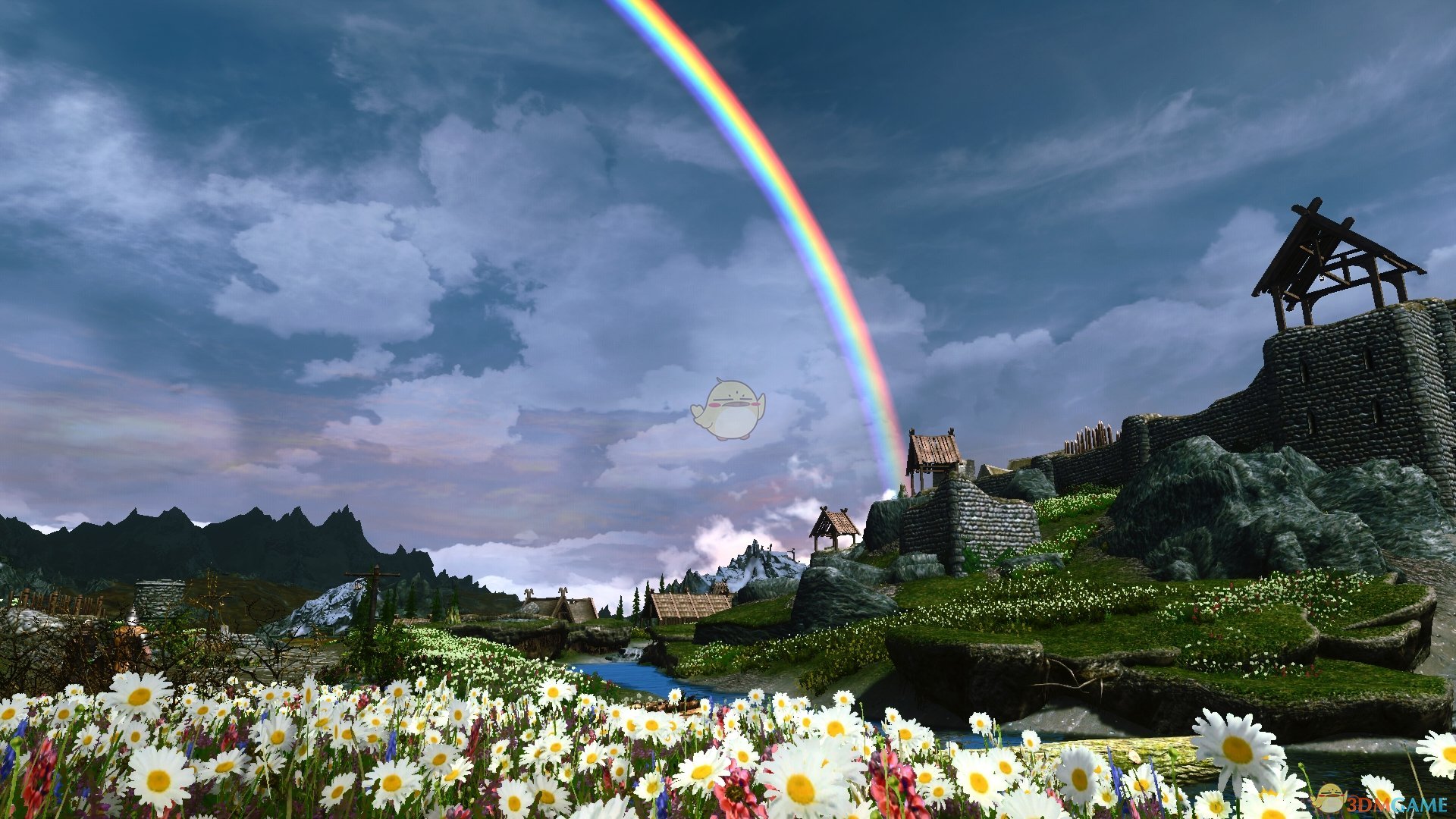 《上古卷轴5：天际》美丽壮观花田MOD