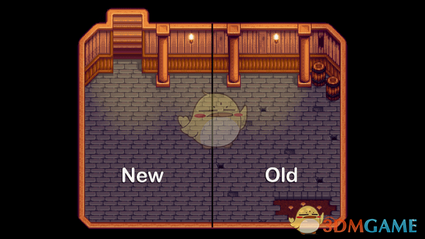 《星露谷物语》干净清洁的酒窖MOD