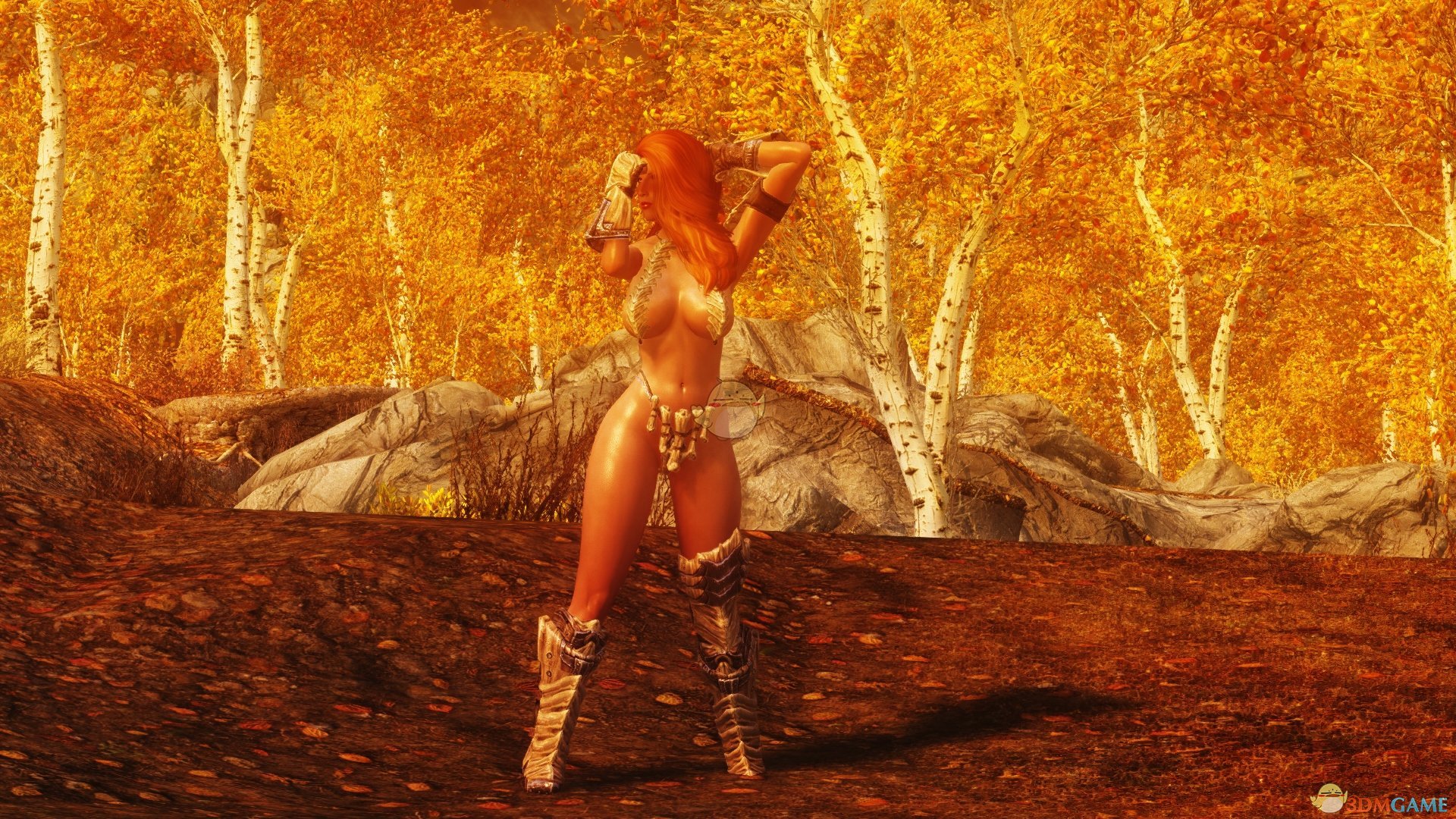 《上古卷轴5：天际》Kendra性感女性独立随从MOD