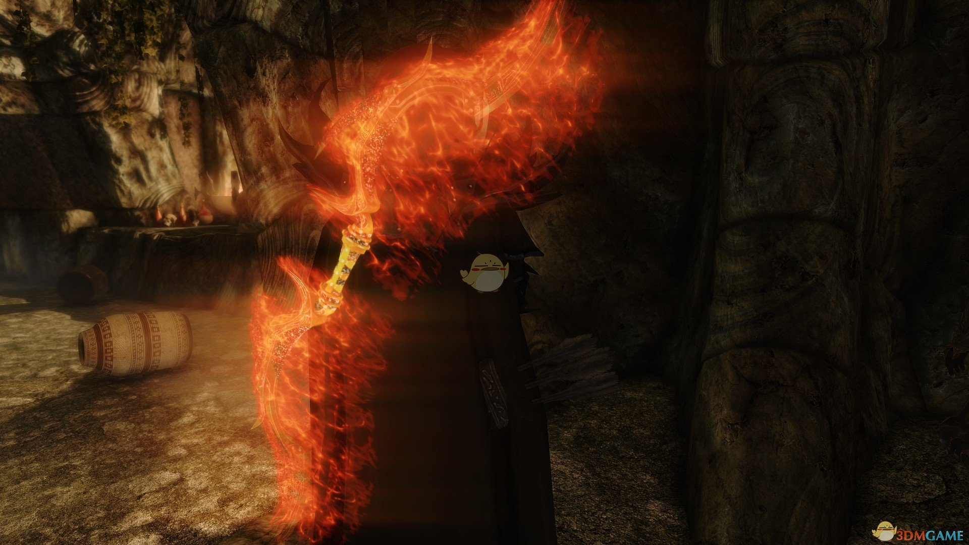 《上古卷轴5：天际》帅气火焰弓箭MOD