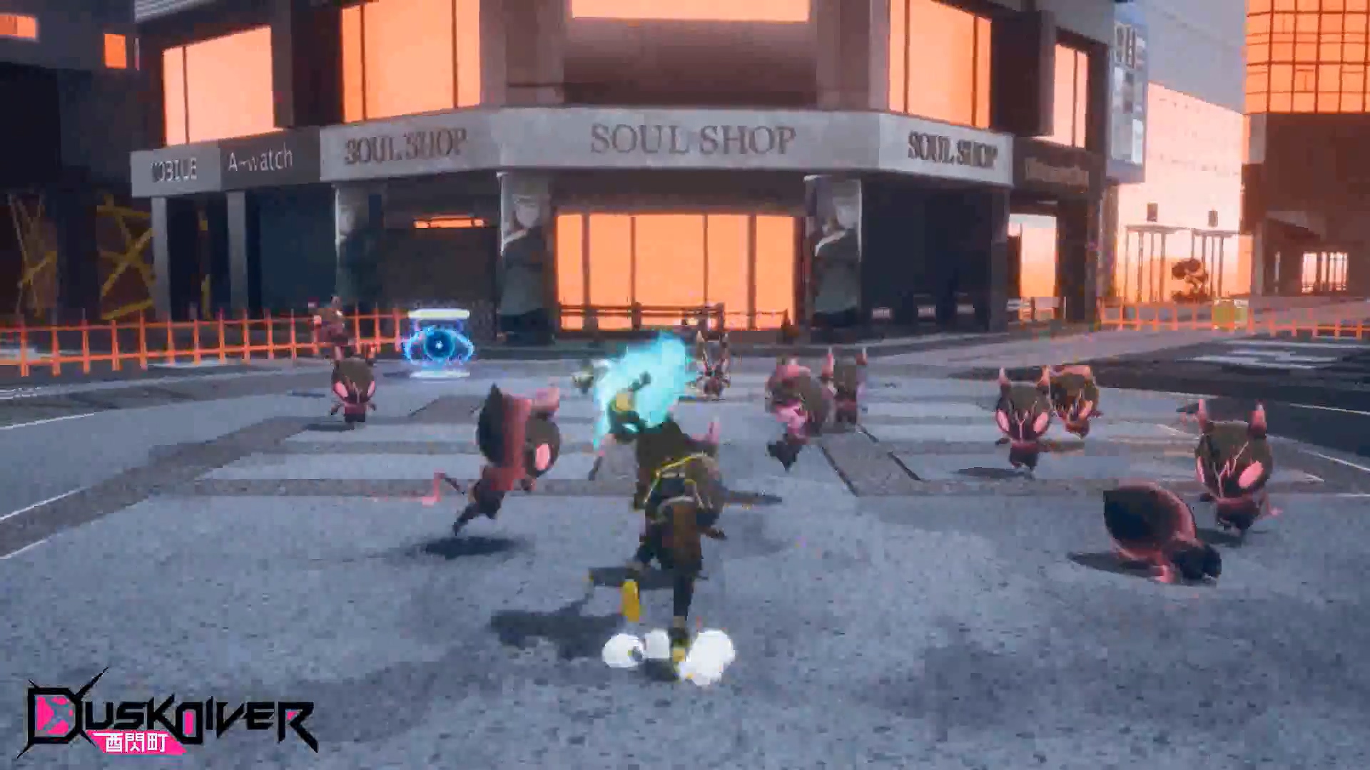 台湾动作游戏《酉闪町Dusk Diver》发布首个实机视频