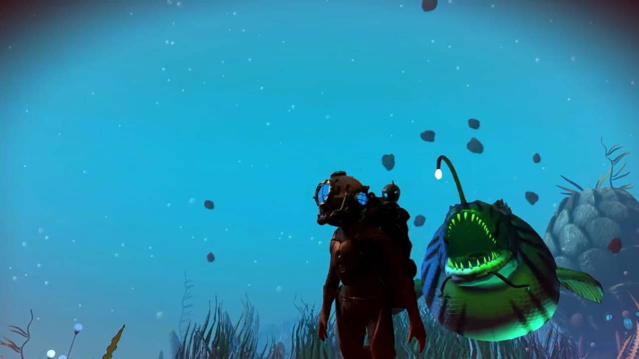 《无人深空》最新资料片《深渊》水下世界演示 