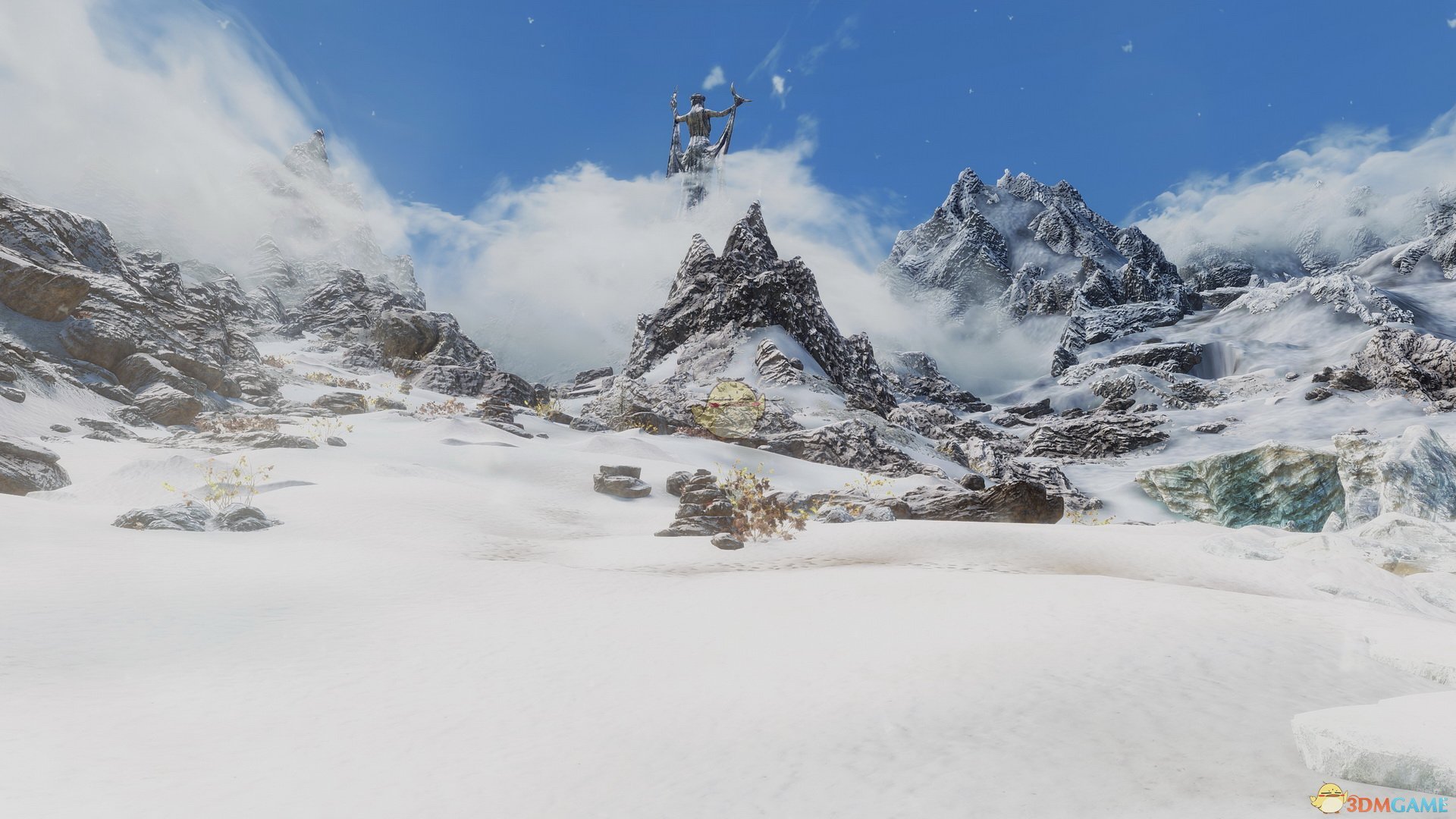 《上古卷轴5：天际》更真实的雪MOD