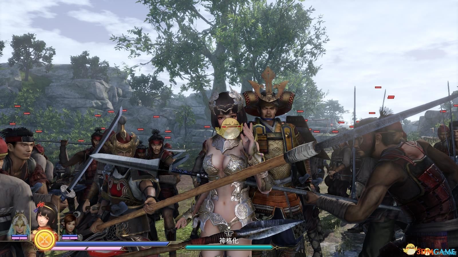 《无双大蛇3》井伊直虎神格化服装清凉化MOD