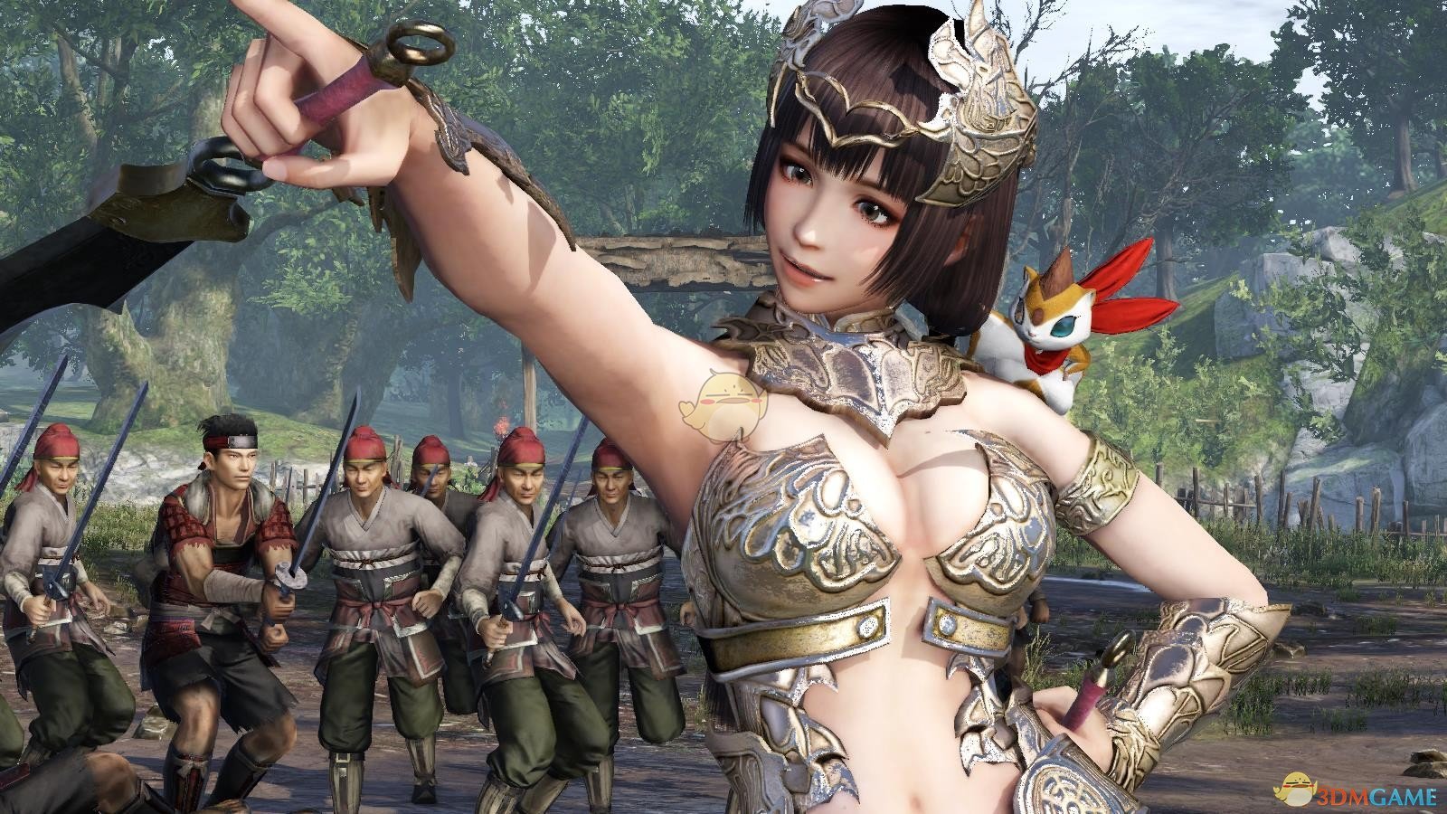 《无双大蛇3》井伊直虎神格化服装清凉化MOD