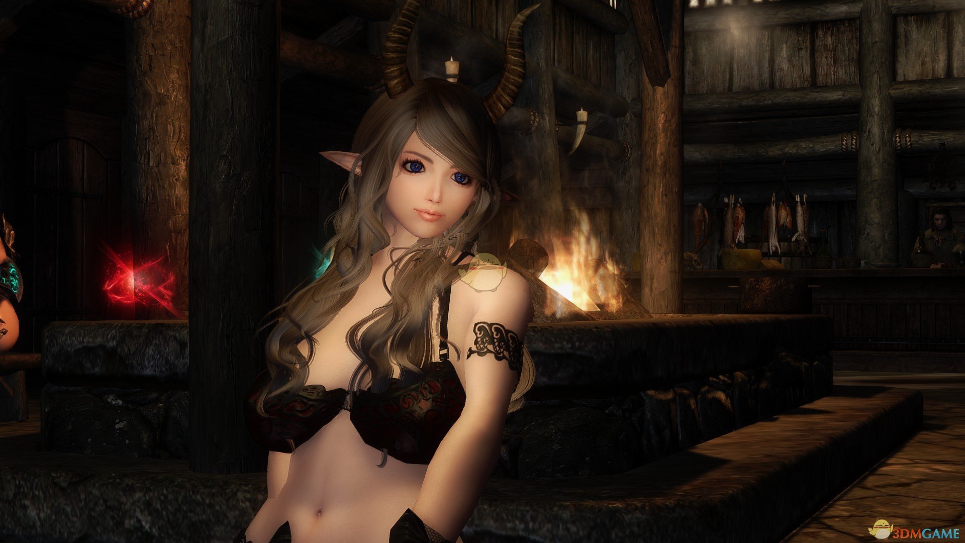 《上古卷轴5：天际》Augusty娃娃脸可爱女性随从MOD