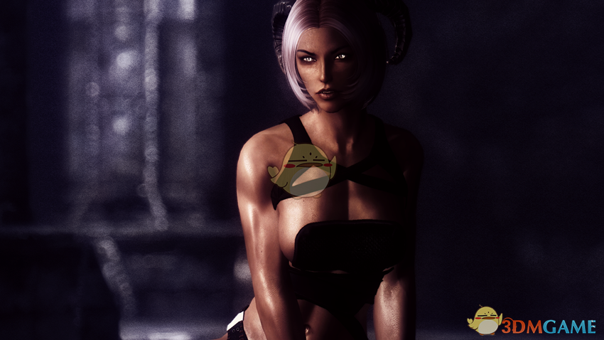 《上古卷轴5：天际》Neve黑暗风格魔法师女性随从MOD