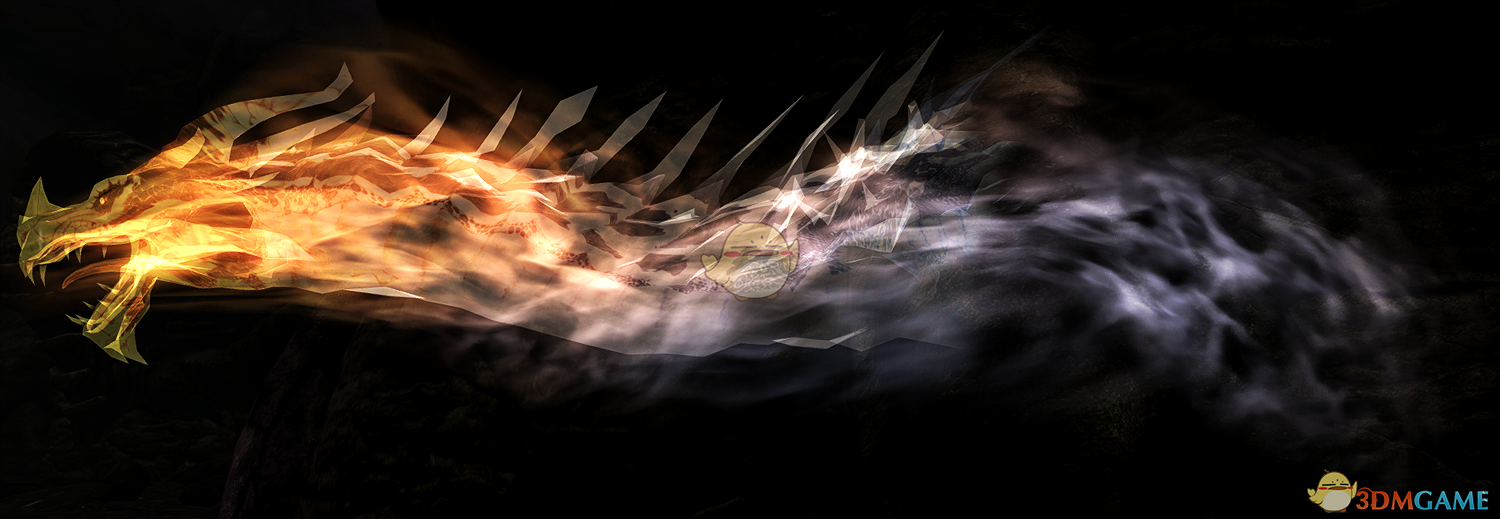 《上古卷轴5：天际》独特帅气的火焰龙随从MOD