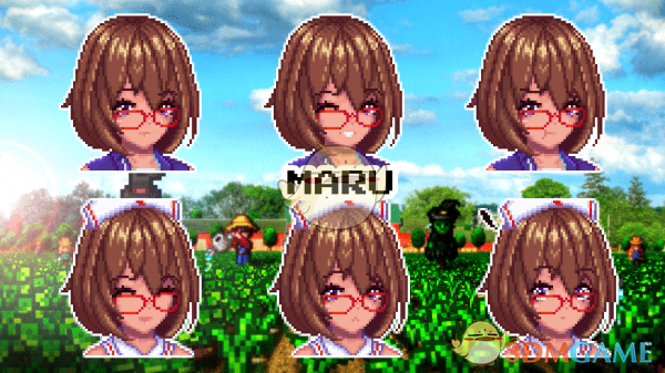 《星露谷物语》Maru的可爱动漫头像MOD