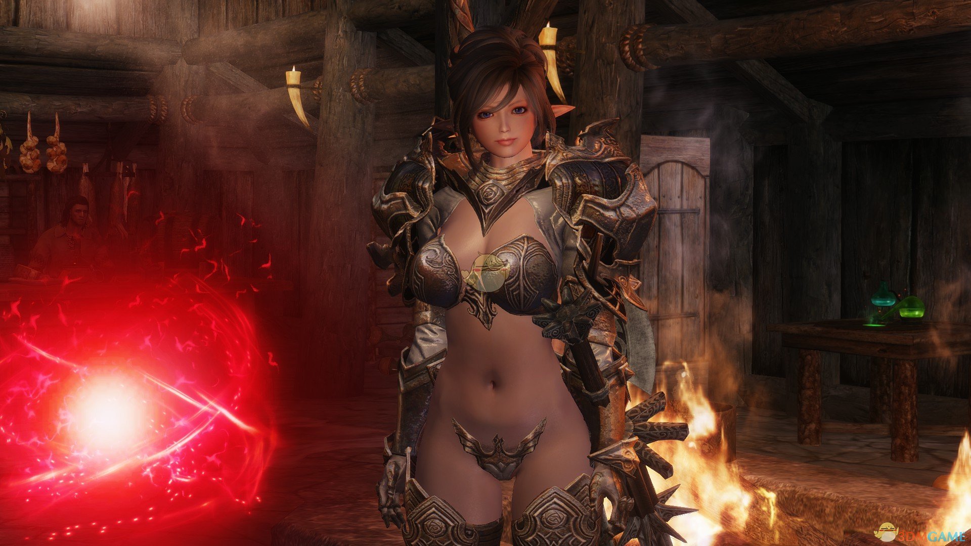 《上古卷轴5：天际》Ruru可爱女性战士随从MOD