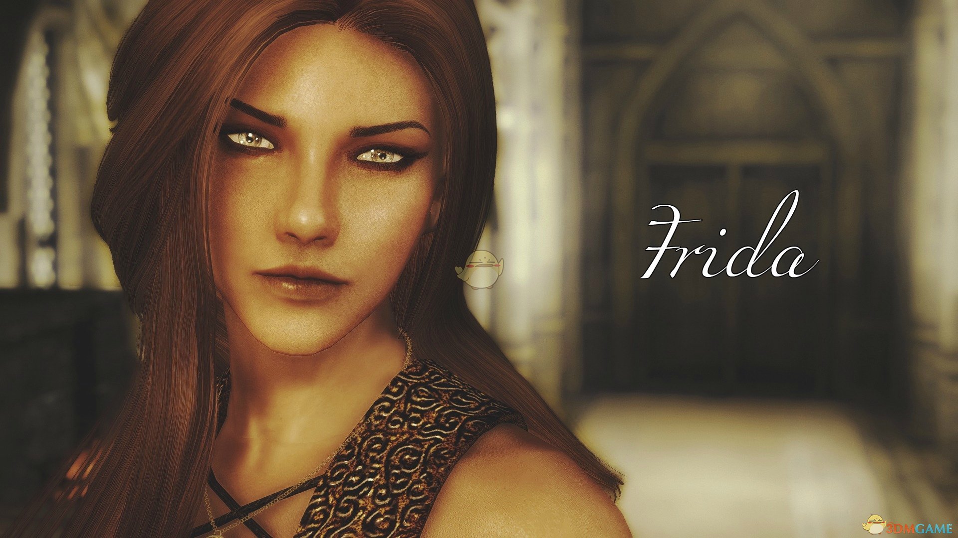 《上古卷轴5：天际》Frida长发美丽女性独立随从MOD