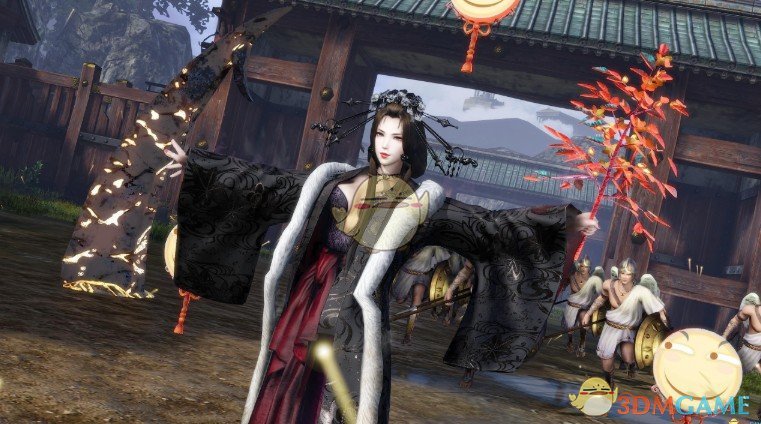 《无双大蛇3》辉夜姬秘武滑稽贴图MOD