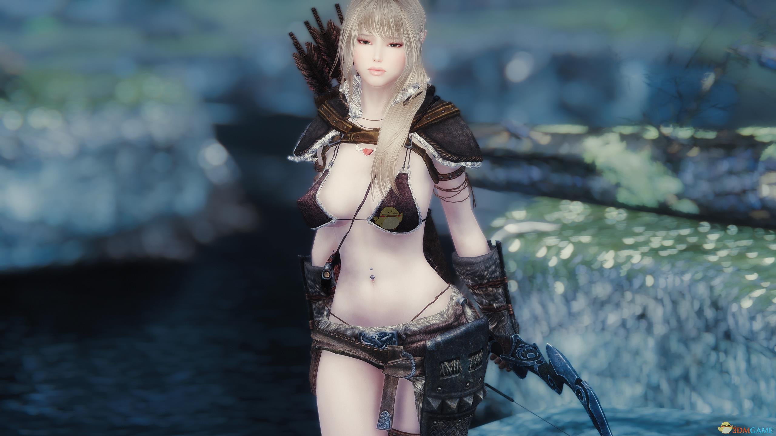 《上古卷轴5：天际》Aelesse洁白美丽女性独立随从MOD