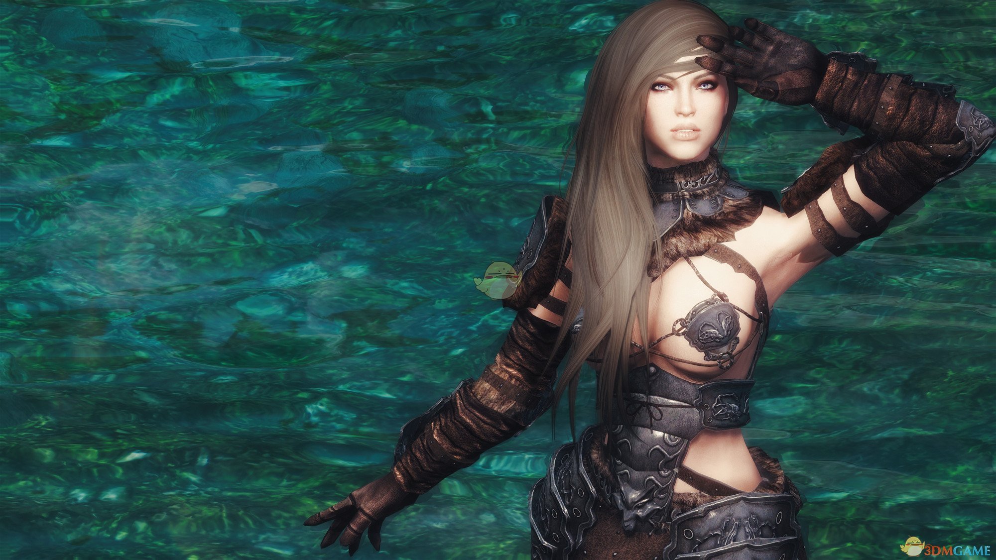 《上古卷轴5：天际》Heather性感女性独立随从MOD