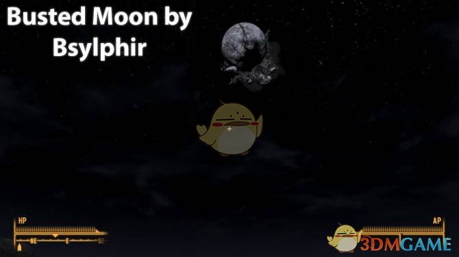 《辐射4》被核战摧毁的月亮MOD