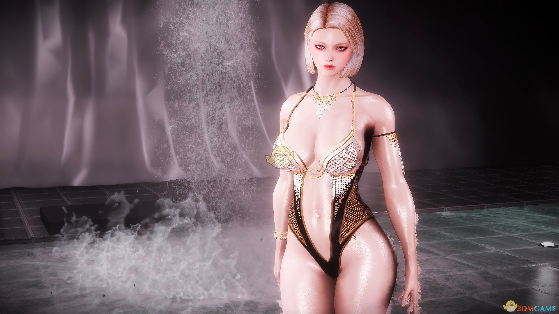 《上古卷轴5：天际》Sina火辣身材性感女性独立随从MOD