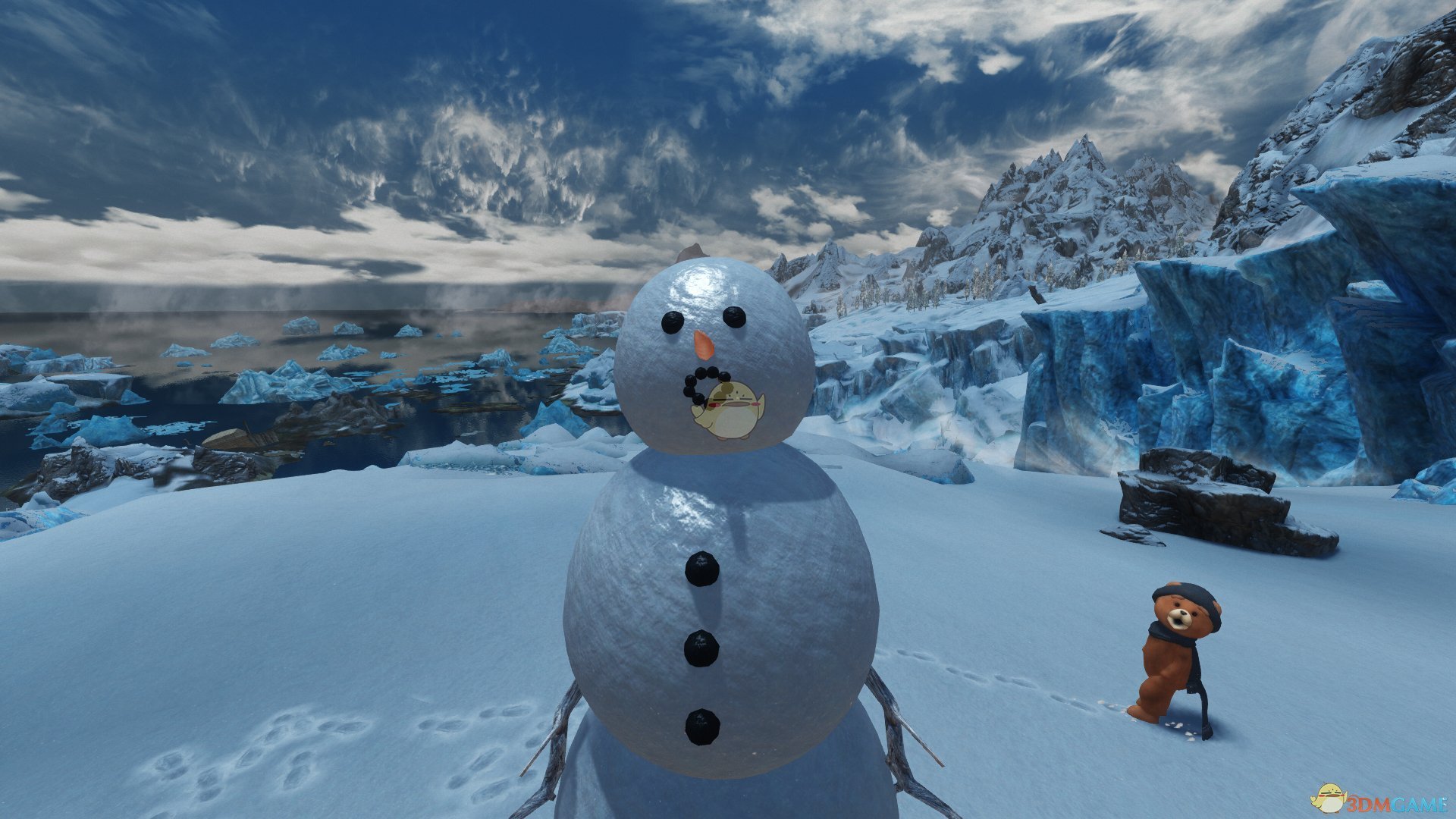 《上古卷轴5：天际》可爱的雪人随从MOD