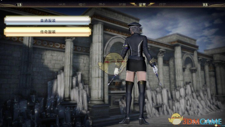 《无双大蛇3》王异传奇服装黑色MOD