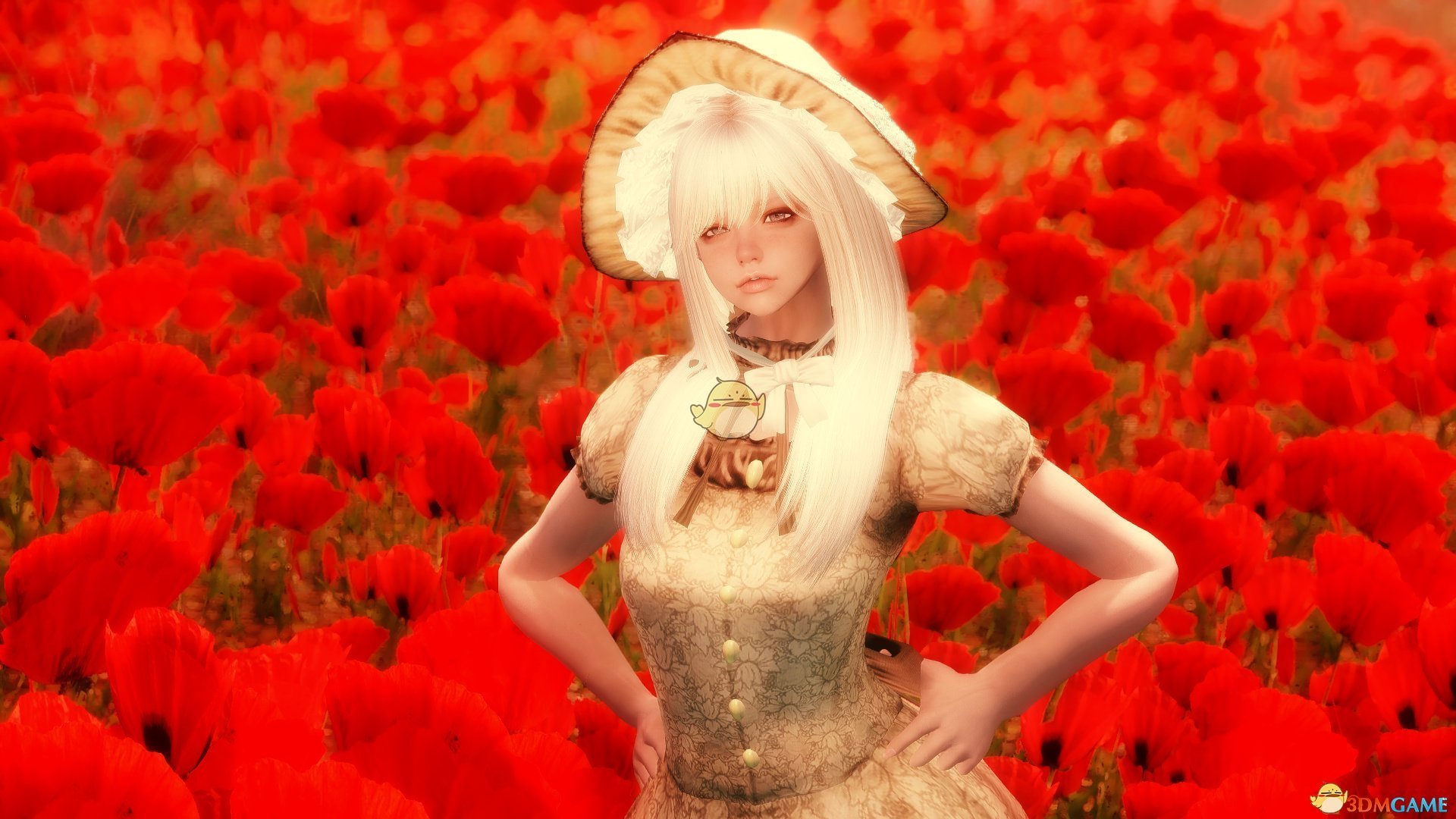 《上古卷轴5：天际》Allusia白色长发高冷女性随从MOD