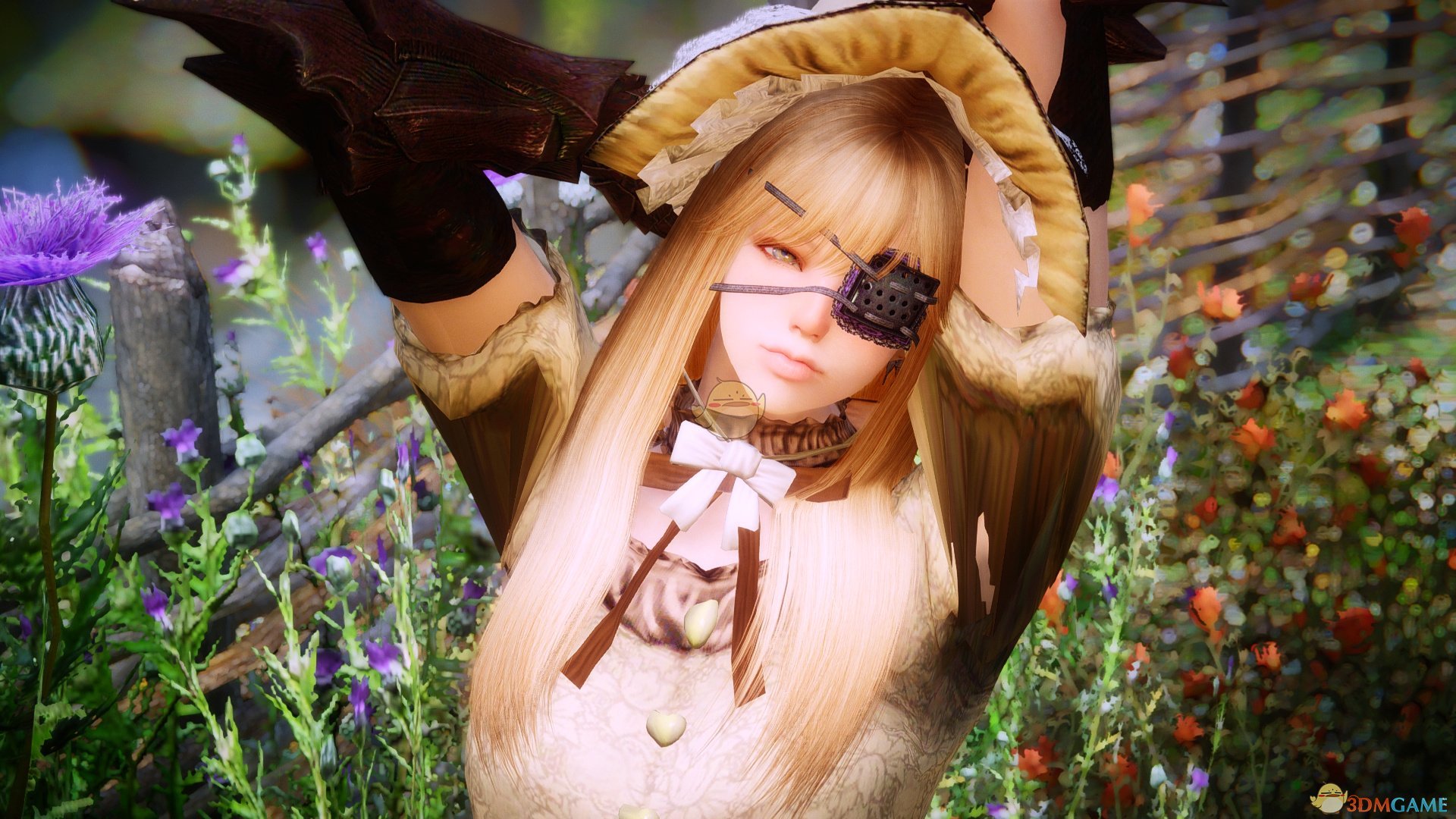 《上古卷轴5：天际》Grania金发精灵美女随从MOD