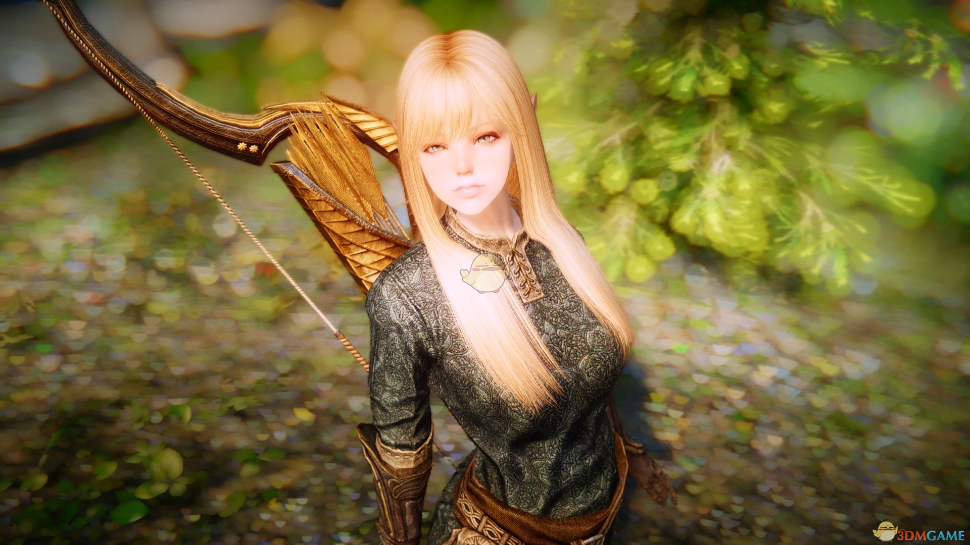 《上古卷轴5：天际》Grania金发精灵美女随从MOD