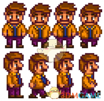 《星露谷物语》吉斯外观优化MOD