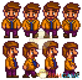 《星露谷物语》吉斯外观优化MOD