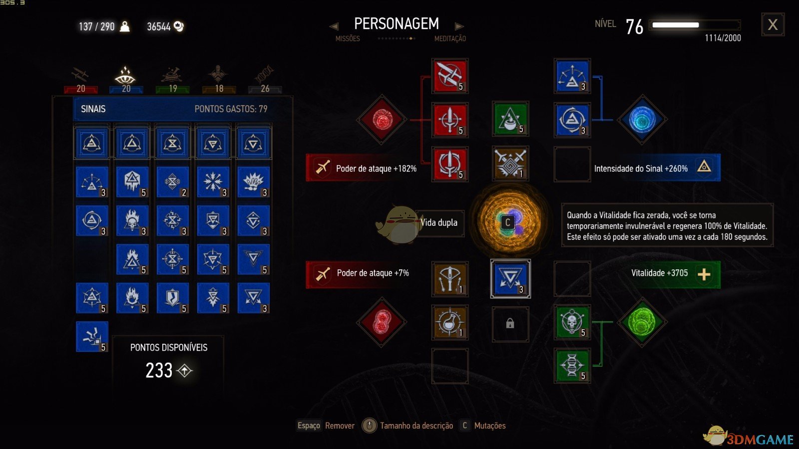 《巫师3：狂猎》突变技能槽全开MOD